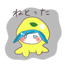 Kumamoto Citrus girl sticker #4192192
