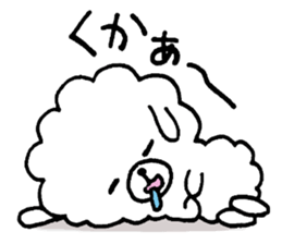 mofumofu dog sticker #4192748