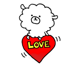 mofumofu dog sticker #4192755