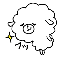 mofumofu dog sticker #4192762