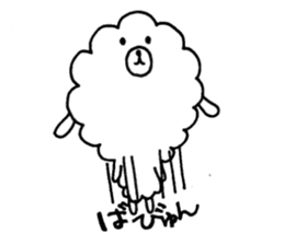 mofumofu dog sticker #4192766