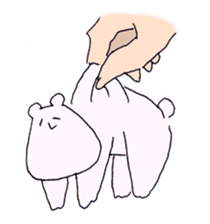 Bear & turtle sticker #4193098