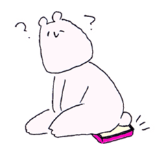 Bear & turtle sticker #4193100