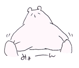 Bear & turtle sticker #4193106