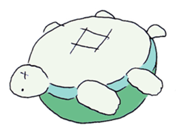 Bear & turtle sticker #4193109