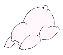 Bear & turtle sticker #4193112