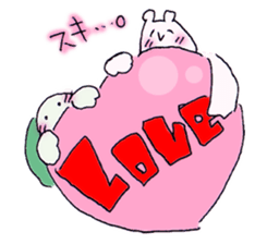 Bear & turtle sticker #4193135