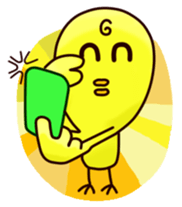 Chicky lamp sticker #4193139