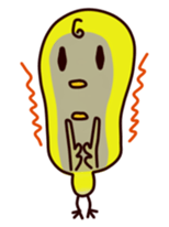 Chicky lamp sticker #4193149