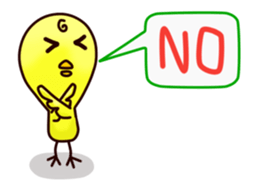 Chicky lamp sticker #4193155