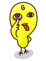 Chicky lamp sticker #4193162