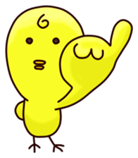 Chicky lamp sticker #4193163