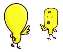 Chicky lamp sticker #4193168