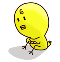 Chicky lamp sticker #4193175