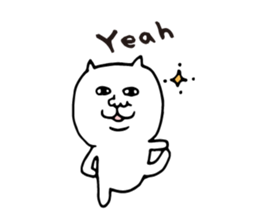 Cat Yoga lovers Yogini stickers vol.04 sticker #4193181