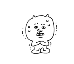 Cat Yoga lovers Yogini stickers vol.04 sticker #4193185