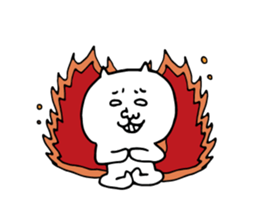 Cat Yoga lovers Yogini stickers vol.04 sticker #4193192