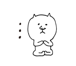 Cat Yoga lovers Yogini stickers vol.04 sticker #4193196