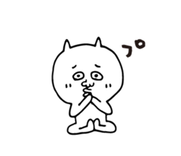 Cat Yoga lovers Yogini stickers vol.04 sticker #4193214