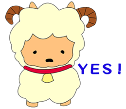 i am little sheep sticker #4193579