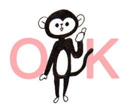 Monkey! sticker #4193976