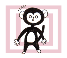 Monkey! sticker #4193981