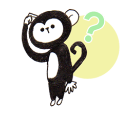 Monkey! sticker #4193986
