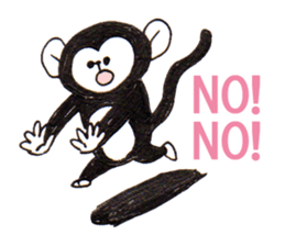 Monkey! sticker #4193995