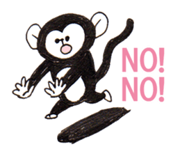 Monkey! sticker #4193995