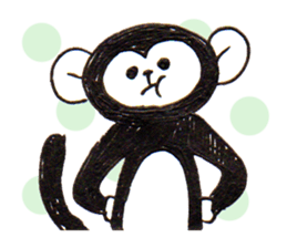 Monkey! sticker #4194008