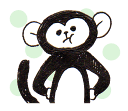 Monkey! sticker #4194008