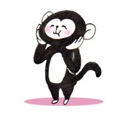 Monkey! sticker #4194014