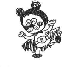 Ninja Bear sticker #4194992