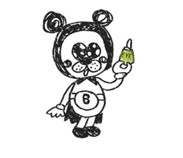 Ninja Bear sticker #4194995