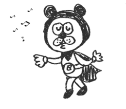 Ninja Bear sticker #4195001