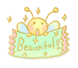 Cute golden sticker sticker #4195711