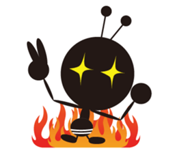 The murmur of a worker ant. sticker #4196117