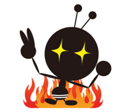 The murmur of a worker ant. sticker #4196117