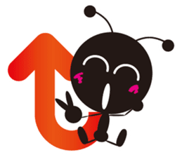 The murmur of a worker ant. sticker #4196127