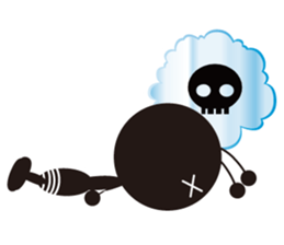 The murmur of a worker ant. sticker #4196131