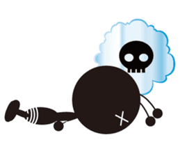 The murmur of a worker ant. sticker #4196131