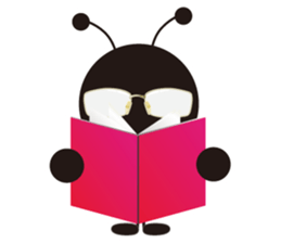 The murmur of a worker ant. sticker #4196142