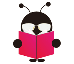 The murmur of a worker ant. sticker #4196142