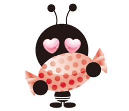 The murmur of a worker ant. sticker #4196143