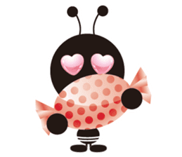 The murmur of a worker ant. sticker #4196143