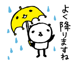 Every day of a panda in June sticker #4196960