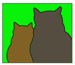 cat!cat!cat!cat! sticker #4197473