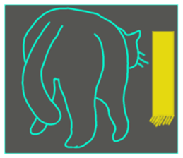 cat!cat!cat!cat! sticker #4197482