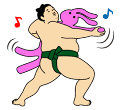 A cute Sumo wrestler 2 (English) sticker #4197600