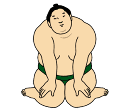 A cute Sumo wrestler 2 (English) sticker #4197607